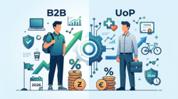 B2B czy UoP w 2026 roku? Porównanie zarobków netto, benefitów i bezpieczeństwa kontraktów w polskim IT