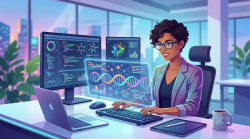 Programista Bioinformatyk 2026: Dlaczego analiza danych genomowych to najbardziej przyszłościowa nisza na styku IT i MedTech?